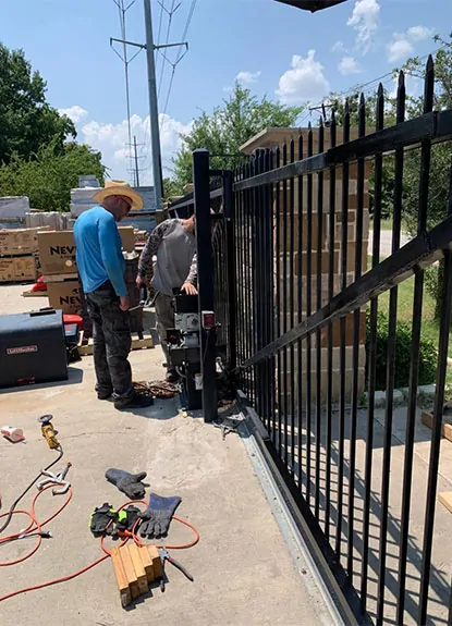 Barton Creek Gate Repairs